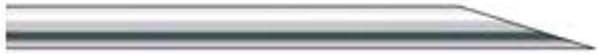 Trajan 002208 Syringe, Bevel, 10 uL Capacity,70 mm Needle Length