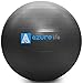 A AZURELIFE Professional Grade 58-65cm Exercise Ball, Anti-Burst & Non-Slip Stability Balance Ball with Quick Pump Included, Perfect for Birthing, Yoga, Pilates，Desk Chairs, Therapy