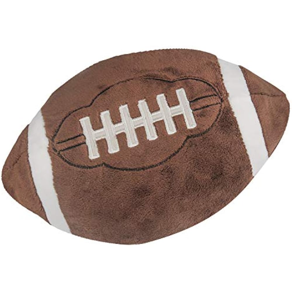 CatchStar Football Plush Pillow Fluffy Stuffed Ball Throw Soft Durable