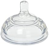 Comotomo Replacement Nipples in Slow Flow for Ages 0-3 Months: Total of 4 Replacement Nipples