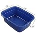 Ramddy 12 Quart Plastic Dishpan/Basin, 14