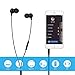 Earphones,TechRise Stereo in-ear Headphone Headset Earphone Microphone ,High Definition,Tangle Free, Noise Isolating,HEAVY DEEP BASS for iPhones, iPads,Android, LG, PC Laptop, and More-Piano Black