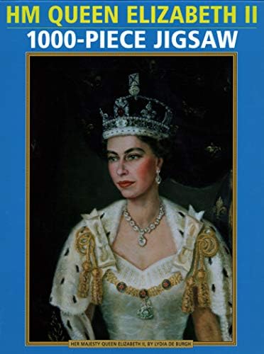 Jigsaw: HM Queen Elizabeth II: 1000-Piece Jigsaw of Her Majesty Queen Elizabeth Ii, By Lydia De Burgh