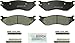 BOSCH BC897 QuietCast Premium Ceramic Disc Brake Pad Set - Compatible with Select Dodge Ram 1500; FRONT