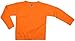 Earth Elements Little Kids'/Toddlers' Long Sleeve T-Shirt 2T Neon Orange
