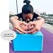 OTW Yoga Block(2 Pack) High Density EVA Foam Blocks for Yoga/Pilates/Meditation, Non-Slip Surface for Improve Stretching and Aid Balance and Flexibility