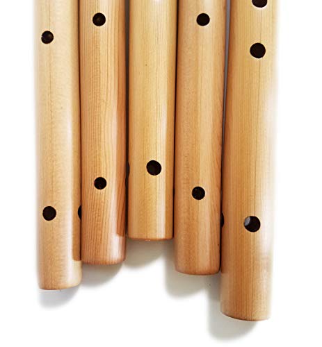 Stellar Basic Flute Key of F# - Native American Style Flute with Carrying Case (Natural Light Cedar) - Thumbnail 6