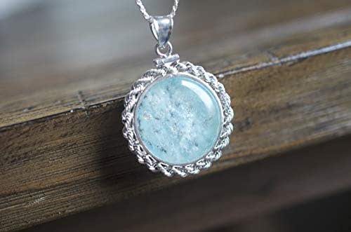 Sterling Silver Round Circle Cremation