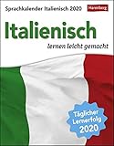 Sprachkalender Italienisch - Kalender 2020: Italienisch lernen leicht gemacht by 