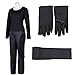 CG Costume Men's Kylo Ren Robes Outfit Cosplay Costume Medium Black