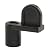Prime-Line Products L 5639 Screen Clip, 3/8-Inch, Black Diecast,(Pack of 12)