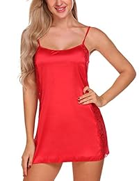 Avidlove - Lencería sexy de seda para mujer