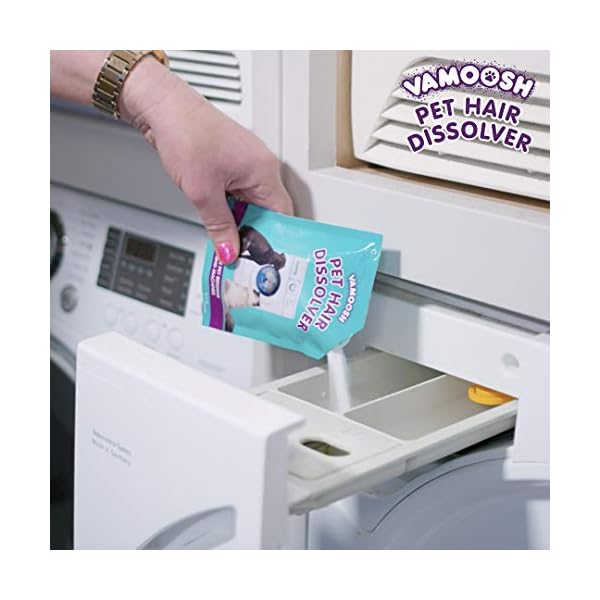 Vamoosh-Pet-Hair-Dissolver-Pet-Hair-Remover-for-Washing-Machines-6x100g-2-Boxes-Removes-Odour-Dissolves-Dog-Cat-Animal-Fur-Cleans-Pet-Bedding-in-Washing-Machine-Easy-to-Use-Up-to-6-Washes Vamoosh Pet Hair Dissolver- Pet Hair Remover for Washing Machines, 6x100g (2 Boxes), Removes Odour Dissolves Dog, Cat…