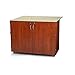 Arrow K7905 Dingo Kangaroo 9 Drawer Storage Cabinet for Sewing and Crafts, Portable with Wheels, Teak Finish