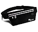 iPhone 8/7/6/X Running Belt Fanny Pack Sports Waist Pack flipbelt Fitbelt Fitness Exercise Gym Training Workout Samsung Slim (Black)