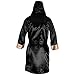CLETO REYES Satin Boxing Robe with Hood - Medium - Black/Gold