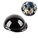 IAMUQ Dog Helmet, Cool Black Pet Hat Funny Dog Helmet for Sun Rain Protection Small Medium Costumes Accessories - S