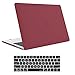 ProCase MacBook Pro 13 Case 2019 2018 2017 2016 Release A2159 A1989 A1706 A1708, Hard Case Shell Cover and Keyboard Skin Cover for MacBook Pro 13 Inch with/Without Touch Bar –Red