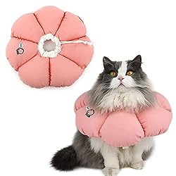 HiDREAM Cat Cone Collar,Cute Waterproof Elizabethan