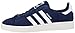 adidas Originals  Men's Campus Sneakers, Dark Blue/White/Chalk White, (8 M US)