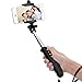 [2015 NEW RELEASE] Selfie Stick, NOOT PRODUCTS® Ultra Compact Foldable Beettle Series 3-in-1 Self-Portrait Extendable Monopod Wireless Bluetooth Selfie Stick with built-in Bluetooth Remote Shutter with Adjustable Phone Holder for iPhone 6, iPhone 6 Plus, iPhone 5S/5C/5, Android - Gold/Black