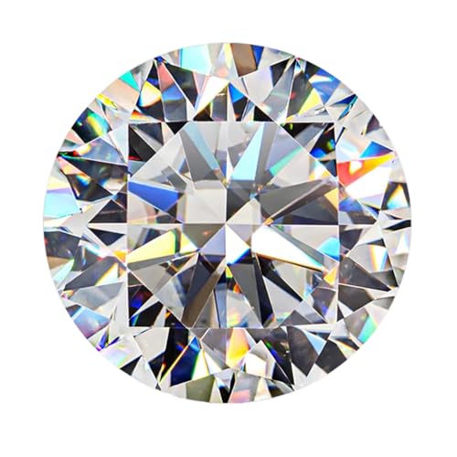 IGI Certified Flawless Round Lab Grown Loose Diamonds in D E F and G-H Color - Excellent Cut