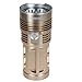SecurityIng 4900LM 7x XM-L2 U2-1A LED Super Bright & Waterproof Stocky Flashlight