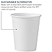 Solo 376W-2050 6 oz White SSP Paper Hot Cup (Case of 1000)