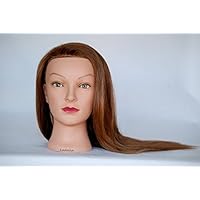 Ladella Beauty 20 - 22 " Cosmetology (Heavy Density) 100 %Human Hair Mannequin Manikin Training Head - Avery