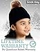 Kids Faux Fur Pom Beanie - Fits Girls, Boys, Toddlers & Children Ages 1 & Up - Thick, Soft & Warm Cable Knit Hats - Cozy Kids Cold Weather Chunky Hat for The Winter Season