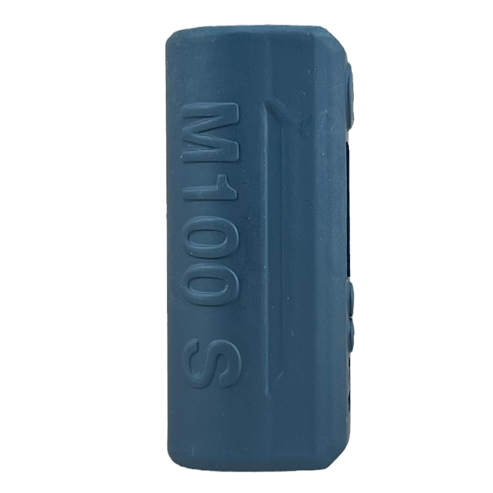 RUIYITECH Protective Silicone Case Sleeve Skin Cover for VOOPOO Drag M100S Kit Case Drag M100S Case Cover Skin Sleeves (Black)