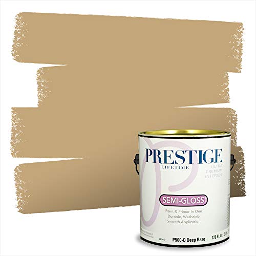 PRESTIGE Paints Interior Paint and Primer In One, 1-Gallon, Semi-Gloss, Compara…