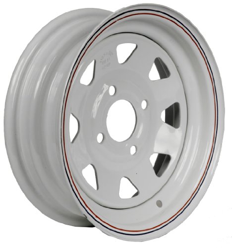 Martin Wheel 4-Hole Steel Custom Spoke Trailer Wheel (12x4" / 4x4")