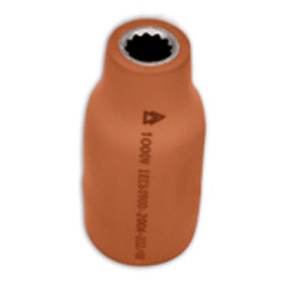 Ega Master 73497 - Socket Wrench 1/2" - 5/8" 1000V (12 Edges)