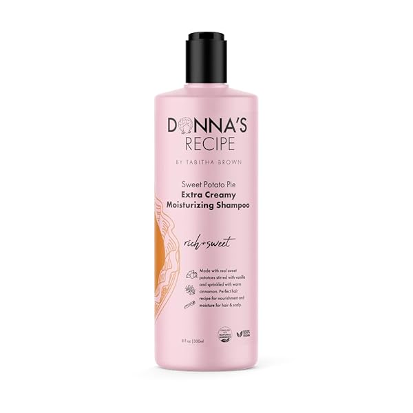 DONNA’S RECIPE BY TABITHA BROWN MOISTURIZING SHAMPOO SWEET POTATO PIE EXTRA CREAMY