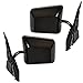 Driver and Passenger Manual Side View Mirrors Below Eyeline Replacement for Chevrolet GMC Pickup Truck SUV 15642571 15642572 AutoAndArt