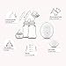 Baabyoo Baby Breastfeeding Breast Pumps Double Electric Baby Breastpumps Milk Bottle Milk Suction and Breast Massager Breast Care Portable Pumps for Travel and Home Double Electric Breast Pump