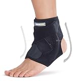 Bracoo Ankle Brace, Dual Spring Stabilizers, Open-Heel, Adjustable Support - Dynamic Splint Flexion Resistance, Joint Stress Reduction & Rehabilitation, FP30, L/XL