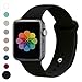 UPOLS Compatible with Apple Watch Band 38mm 42mm 40mm 44mm Sport Band, Silicone Sport