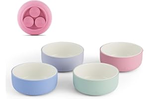 Elk and Friends Kids Porcelain Bowls with Silicone Suction Sleeve | Kids/Toddler/Baby Feeding | Microwave & Dishwasher Safe | Non slip | Cereal/Soup/Snack Dishes & Dinnerware