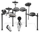 Nitro Mesh Kit - Eight-Piece Electronic Drum Kit with Mesh Heads(Renewed)