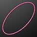 Set of 12 Pink 7mm Round Ball Mardi Gras Beads