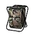 FCFKUK Bright starl Multifunction Folding Cooler and Stool Backpack, Hiking Camouflage Seat Table Bag Camping Gear for Outdoor Indoor Fishing Travel Beach
