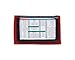 WristCoaches Football Play Wristbands - Youth Quarterback Gear - Wristband Playbook - Softball Wristbands for Signs Red