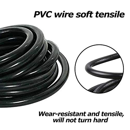 Trek Power RV Extension Cord 50Amp 30FT For Trailer Motorhome Camper with Grip Handle Plug, Locking Connector, Black