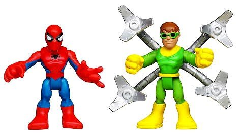 Spider-Man and Doc Ock Super Hero Adventures Action Figure 2 Pack