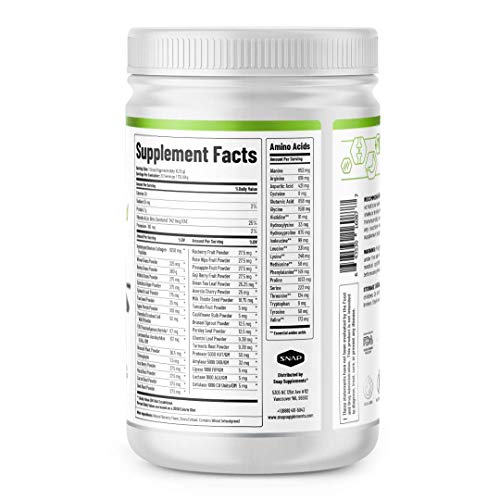 Collagen Peptides Supplement Powder by Snap Supplements - Non-GMO, Grass Fed, Amino Acids with Probi - //coolthings.us