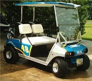 Jimmie Johnson Golf Cart Racing Decal Kit