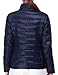 Puredown Weatherproof Women's Packable Down Puffer Jacket, Navy, Medium