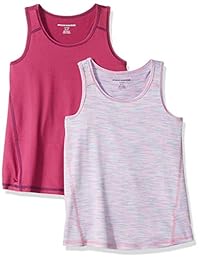Tanque activo de 2 paquetes para niñas de   Essentials